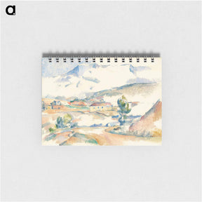 アートメモ帳-Montagne Sainte-Victoire - ポール セザンヌ Memo.