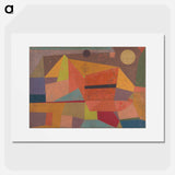 Heitere Gebirgslandschaft (Joyful Mountain Landscape)
 - パウル クレー Poster.