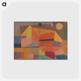 アートポストカード-Heitere Gebirgslandschaft (Joyful Mountain Landscape)
 - パウル クレー Postcard.