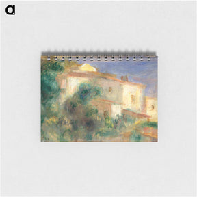 アートメモ帳-Maison de la Poste, Cagnes - ピエール オーギュスト ルノワール Memo.