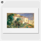 Maison de la Poste, Cagnes - Pierre-Auguste Renoir Poster.