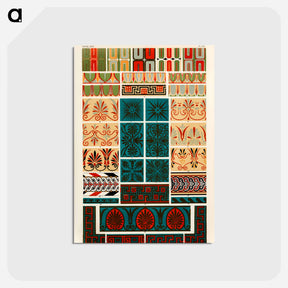 アートポストカード-Nineteenth-Century Ornament
 - 装飾の文法 Postcard.