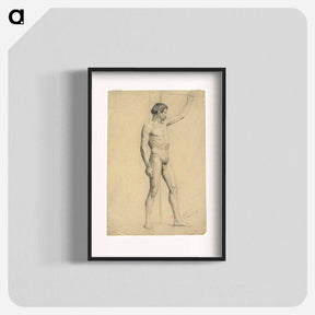 アートポスター-Male Academy Nude
 - ウィーン博物館 Poster.