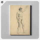 アートパネル-Male Academy Nude
 - ウィーン博物館 Canvas.