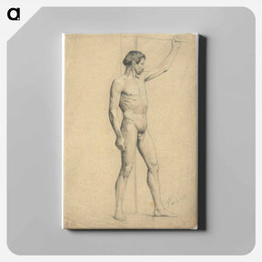 アートパネル-Male Academy Nude
 - ウィーン博物館 Canvas.