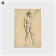 アートポストカード-Male Academy Nude
 - ウィーン博物館 Postcard.