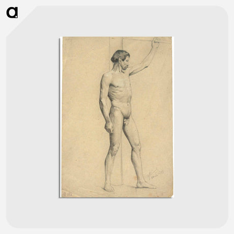 アートポストカード-Male Academy Nude
 - ウィーン博物館 Postcard.