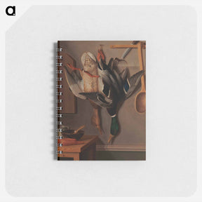 アートメモ帳-Hanging wild ducks - ヴィルヘルム フォン ライト Memo.