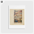 アートポストカード-Songs of Innocence: Title Page - ウィリアム ブレイク Postcard.