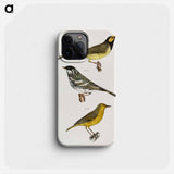 The Hooded Warbler - ニューヨークの動物学 Phone Case.