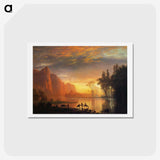 1-93_Albert-Bierstadt_hagaki