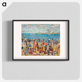 アートポスター-Beach Scene
 - バーンズ・コレクション Poster.