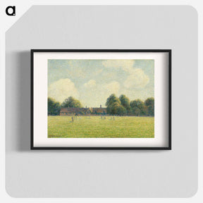 アートポスター-Hampton Court Green - カミーユ ピサロ Poster.