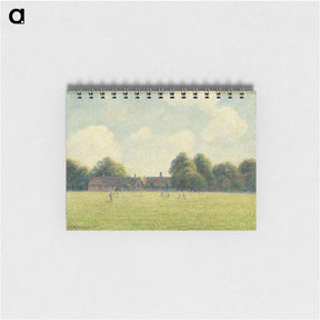 アートメモ帳-Hampton Court Green - カミーユ ピサロ Memo.