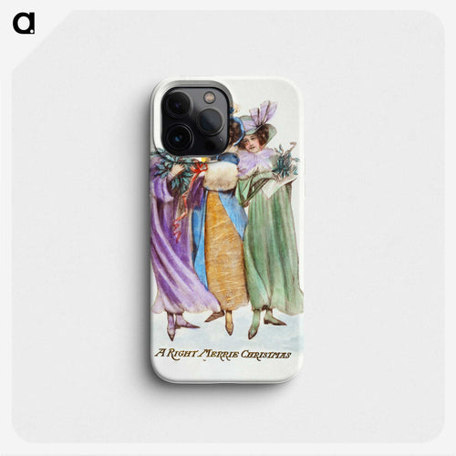 イラストレーション - クリスマス Phone Case.