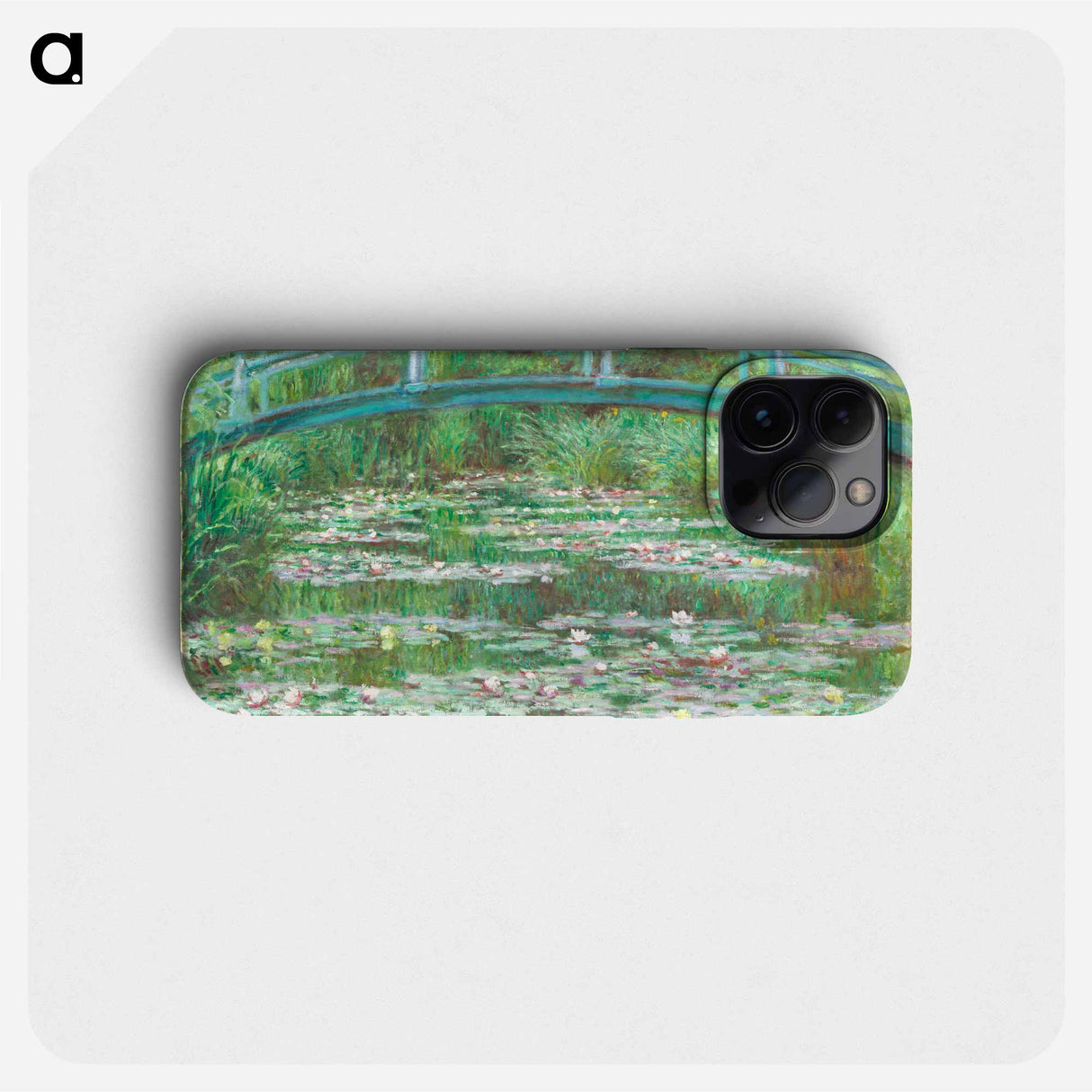 The Japanese Footbridge - Claude Monet Phone Case.