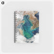 アートメモ帳-Ocean Color in the Yellow Sea
 - 上空からの地球 Memo.