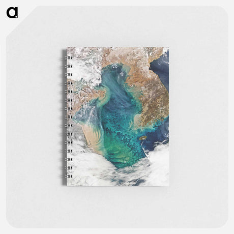 アートメモ帳-Ocean Color in the Yellow Sea
 - 上空からの地球 Memo.