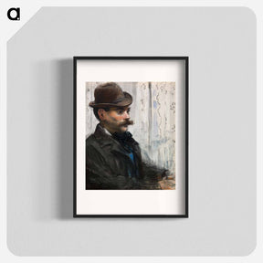アートポスター-Portrait of Alphonse Maureau - エドゥアール マネ Poster.
