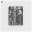 アートメモ帳-Alice, la Belle Pèlerine - エドワード バーン ジョーンズ Memo.
