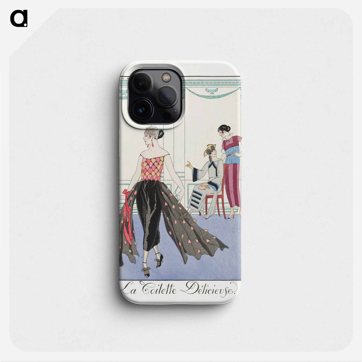La Toilette Délicieuse - Georges Barbier Phone Case.