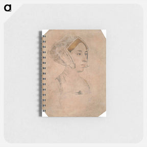 アートメモ帳-Portrait of a Lady, thought to be Anne Boleyn - ハンス ホルバイン Memo.