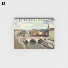 アートメモ帳-The Pont Saint Michel in Paris - アンリ マティス Memo.