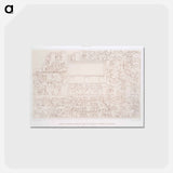 アートポストカード-Camp of Ramses
 - エジプト美術史 Postcard.