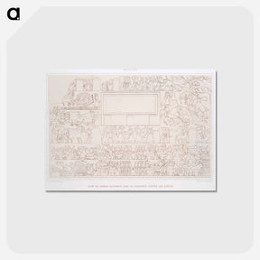 アートポストカード-Camp of Ramses
 - エジプト美術史 Postcard.