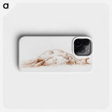 Lying horse - ジャン ベルナール Phone Case.