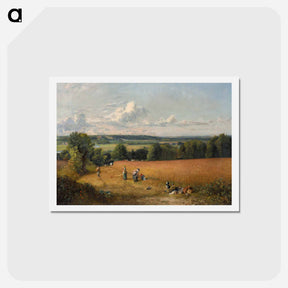 アートポストカード-The Wheat Field
 - ジョン コンスタブル Postcard.