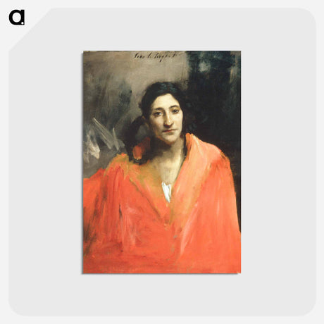 アートポストカード-Gitana - ジョン シンガー サージェント Postcard.