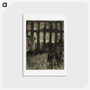 Segovia, The Aqueduct from Market
 - ジョセフ ペネル Postcard.