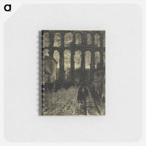 アートメモ帳-Segovia, The Aqueduct from Market
 - ジョセフ ペネル Memo.
