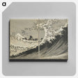 アートパネル-One Hundred Views of Mount Fuji - 葛飾 北斎 Canvas.