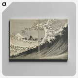 アートパネル-One Hundred Views of Mount Fuji - 葛飾 北斎 Canvas.