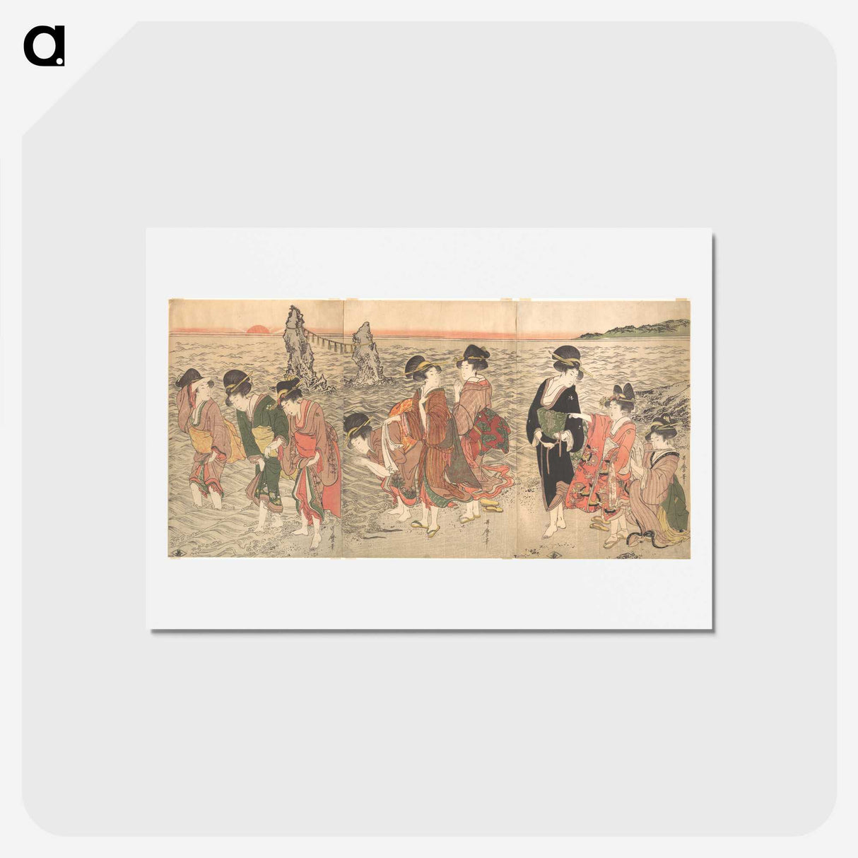 1-93_Kitagawa-Utamaro_hagaki