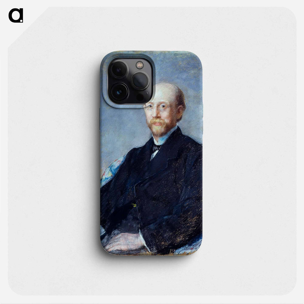 Portrait of a man - Mary Cassatt Phone Case.