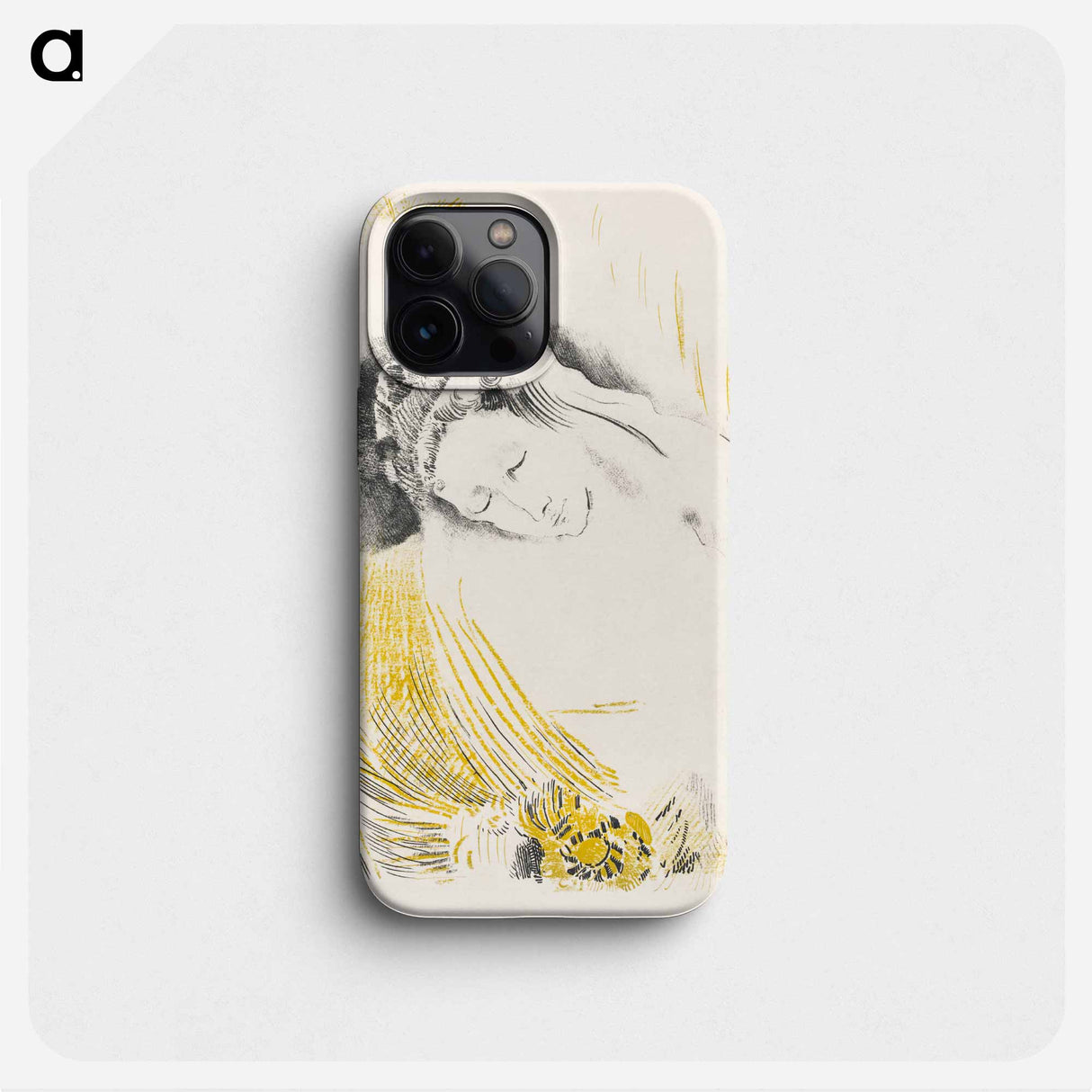 The Shulamite - Odilon Redon Phone Case.