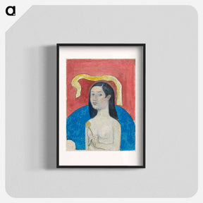 アートポスター-Portrait of the Artist’s Mother - ポール ゴーギャン Poster.