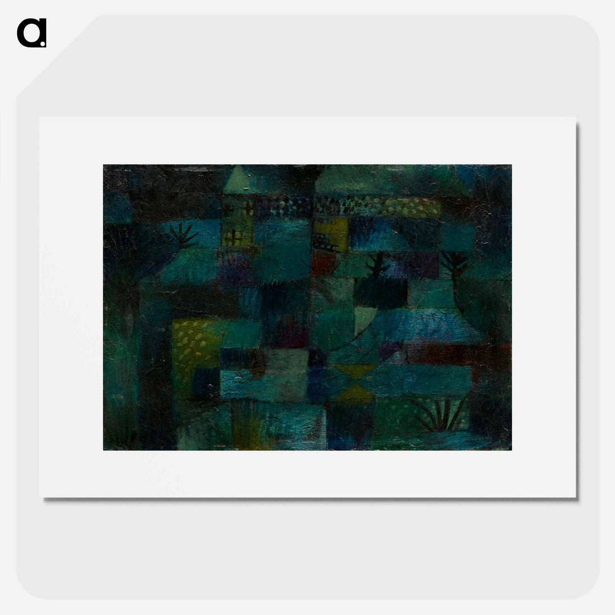Terraced garden
 - パウル クレー Poster.