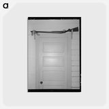 アートポストカード-Shotgun Over the Door
 - ラッセル リー Postcard.