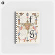 アートメモ帳-Guide for Constructing the Letters f and g from Mira Calligraphiae Monumenta
 - 書道のお手本 Memo.