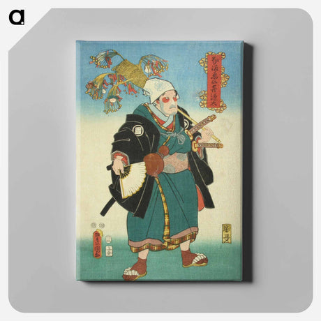 アートパネル-Actor Portrait
 - 歌川 国貞 Canvas.