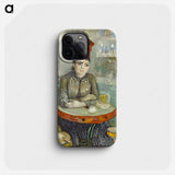 Agostina Segatori Sitting in the Café du Tambourin - Vincent van Gogh Phone Case.