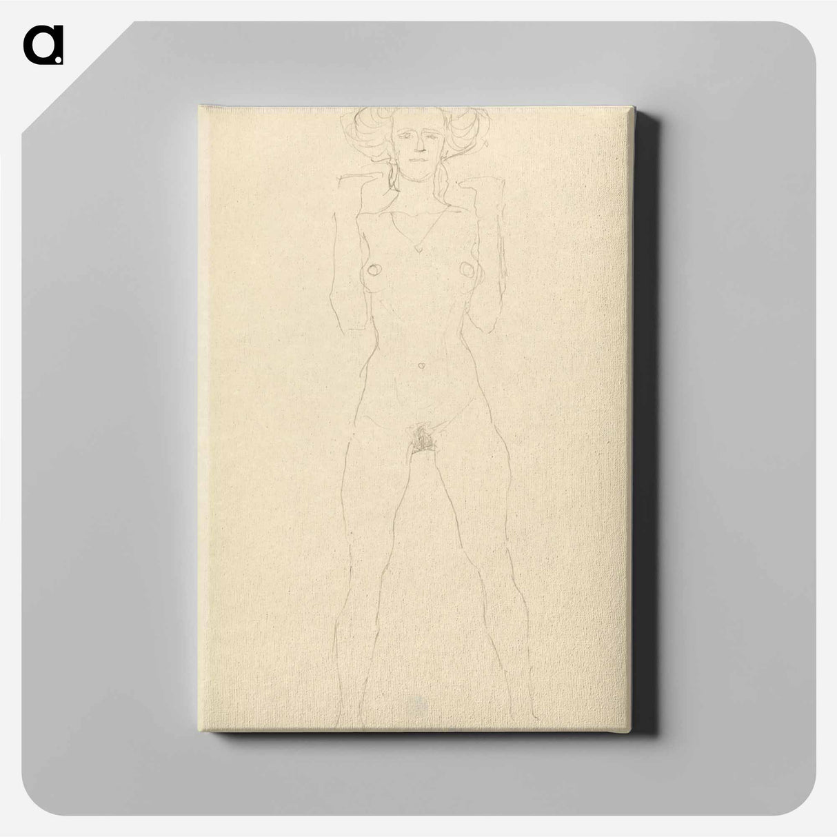 アートパネル-Standing Nude
 - ウィーン博物館 Canvas.
