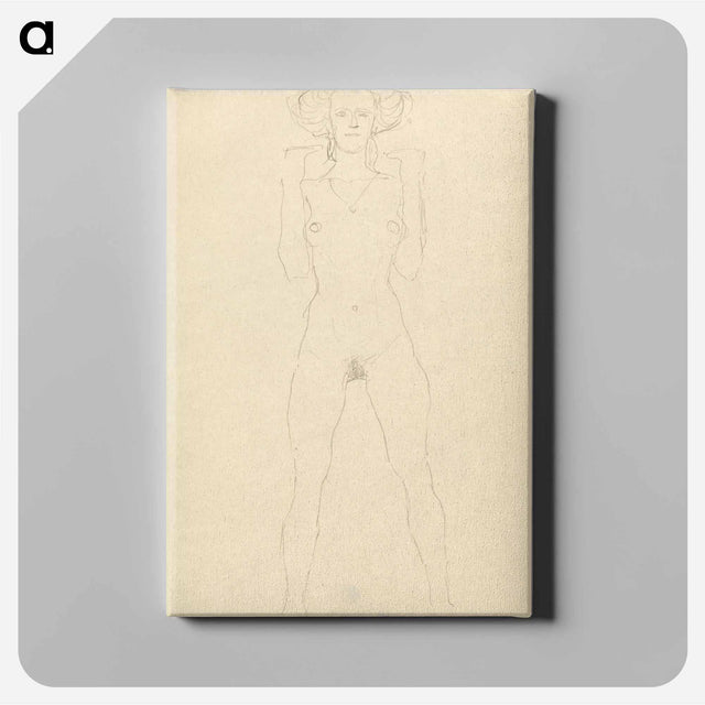 アートパネル-Standing Nude
 - ウィーン博物館 Canvas.