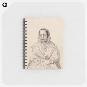 アートメモ帳-Maria elisabeth von wright, the artist's mother - ヴィルヘルム フォン ライト Memo.