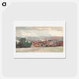 アートポストカード-View of Santiago de Cuba - ウィンスロー ホーマー Postcard.