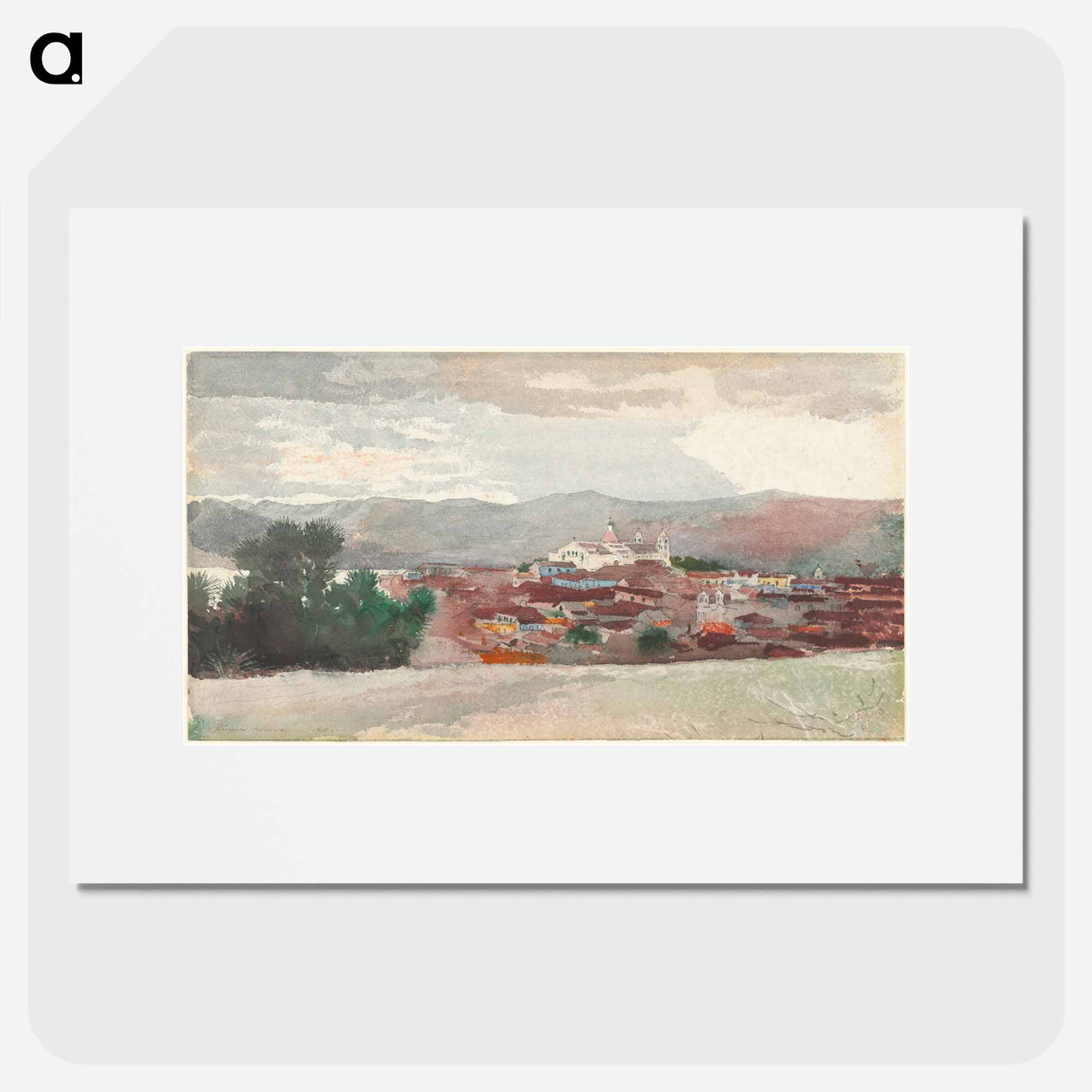 View of Santiago de Cuba - Winslow Homer Poster.